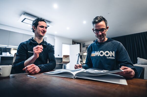 Ben Moon a Adam Ondra. © Adam Ondra / Autor: Petr Chodura.