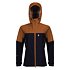 navy/gold flame