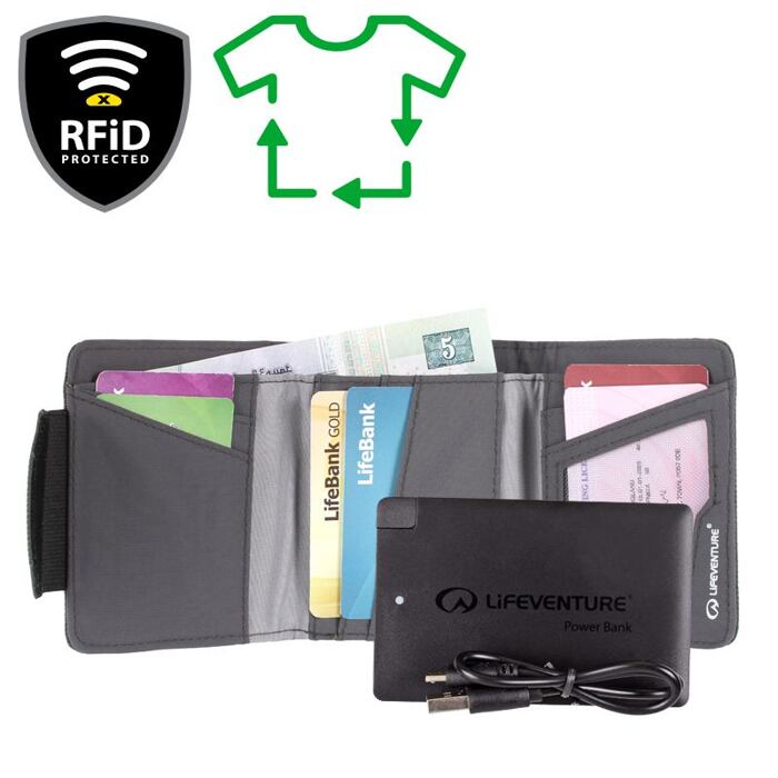 Life Venture RFID Charger Wallet Recycled