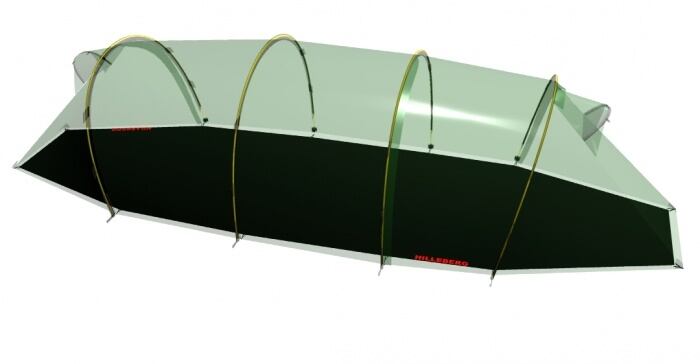 Hilleberg Kaitum 3 GT footprint