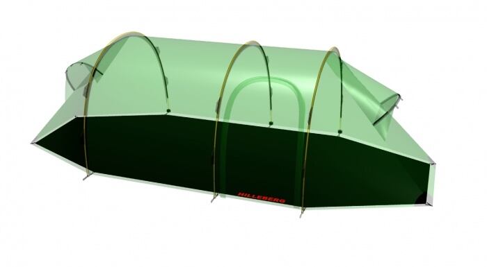 Hilleberg Nammatj 2 GT footprint